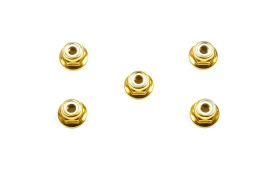 Bestseller - Tamiya Ecrou de roue nylstop Or 4mm (x5) 53161