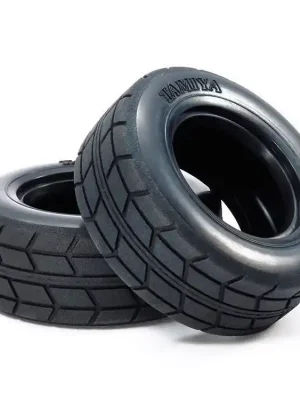 Zertifiziert | Tamiya Pneus Racing Truck radial 26mm (x2) 51589