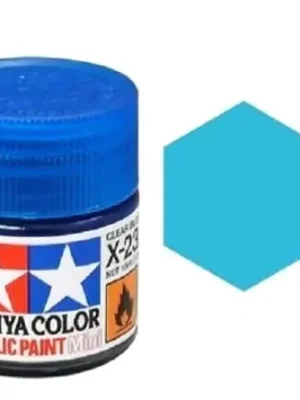 Angebot | Tamiya Peinture Mini X23 Bleu transparent Brillant 81523