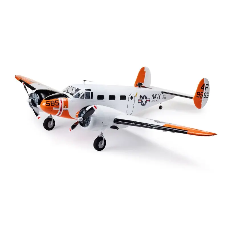 E-Flite Beechcraft D18 RC-45J 1.5m AS3+ SAFE BNF EFL3726 | Versand noch heute