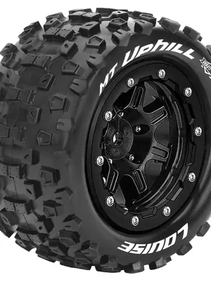 Louise RC Pneus MT-Uphill MFT 3.8 + Jantes Maxx (x2) LR-T3330SB | Auf Lager