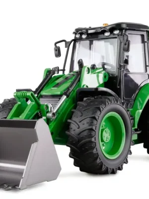 Neue Ware | AMEWI 22672 Baggerlader G1401E 2.4 GHz, 1 14 RTR - grün mit Licht & Sound