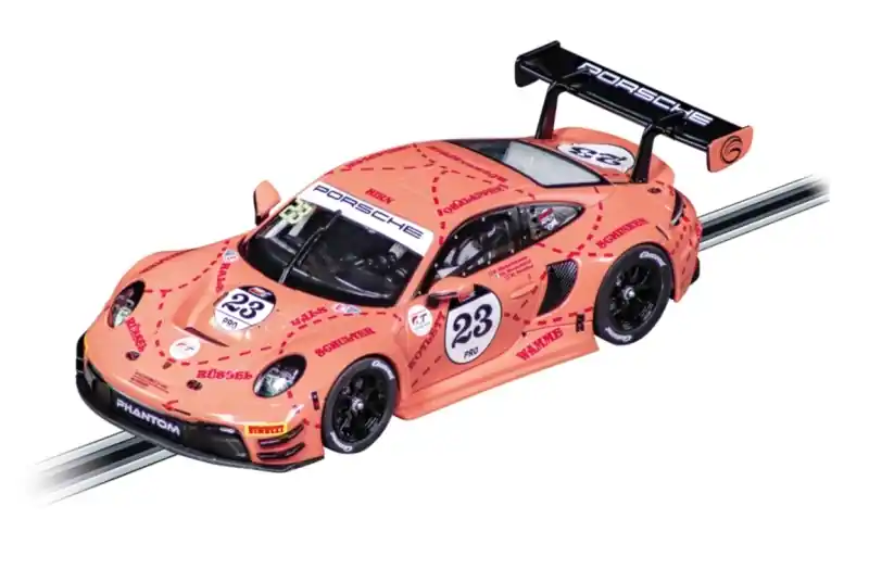 Zertifiziert | Carrera 20027876 Evolution Porsche 911 GT3 R ‘Phantom Global Racing, No.23‘ Carrera Evolution Autorennbahn Slot Fahrzeug