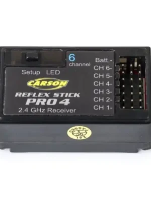 Carson 500501551 Empfänger 6K Reflex Stick Pro 4 WP Ersatz für Reflex Stick Pro 4 2.4GHz / LCD 2.4GHz - Jetzt bestellen