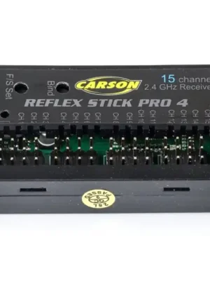 Knallerpreis - Carson 500501552 Empfänger 15K Reflex Stick Pro 4 WP Ersatz für Reflex Stick Pro 4 2.4GHz / LCD / LCD-MFC