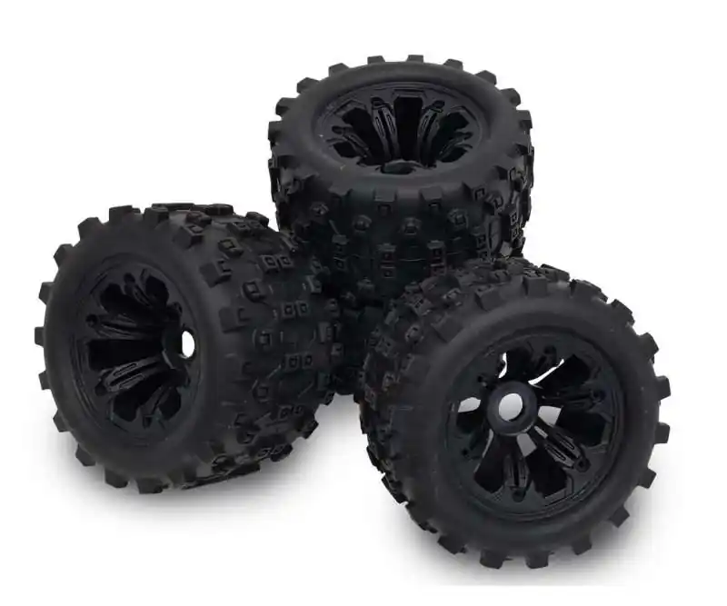 Extra-Rabatt | Carson 500900171 1 8 Offroad Buggy Räder-Set KoD, 4 Stück, schwarz