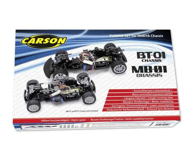 Carson 500908235 Tuningsatz für Tamiya MB-01 BT-01 | Nicht verpassen