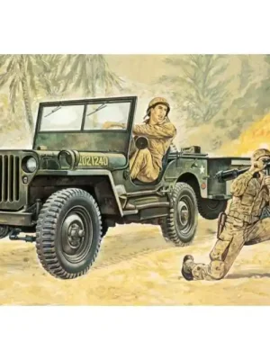 Italeri 0314 1 35 WWII US Geländewagen Bausatz | Sale