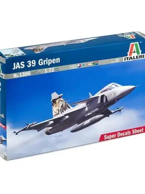 Italeri 1306 JAS 39 GRIPEN, Plastikbausatz, 1 72 - Werkspreis