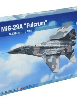 Neue Ware | Italeri 1377 MIG 29A Fulcrum, Plastikbausatz, 1 72