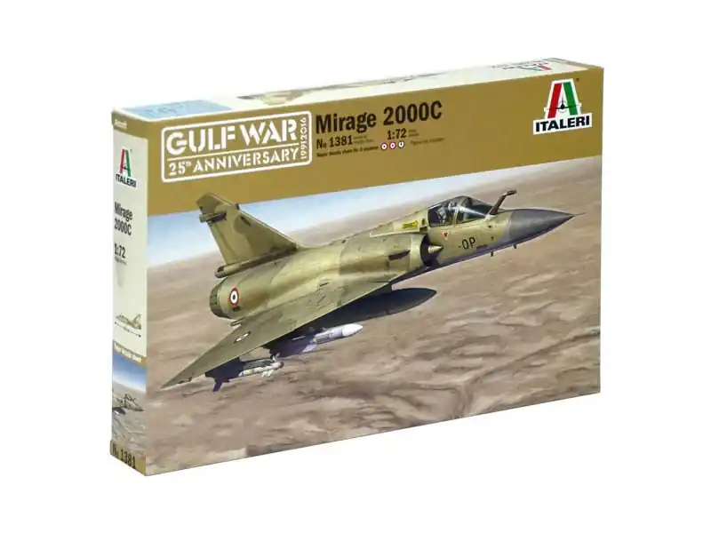Heute bestellen | Italeri 1381 MIRAGE 2000C, Plastikbausatz, 1 72
