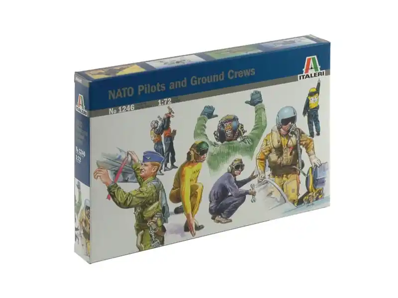 Letzte Chance | Italeri 1246 NATO Piloten und Bodenpersonal, Bausatz, 1 72