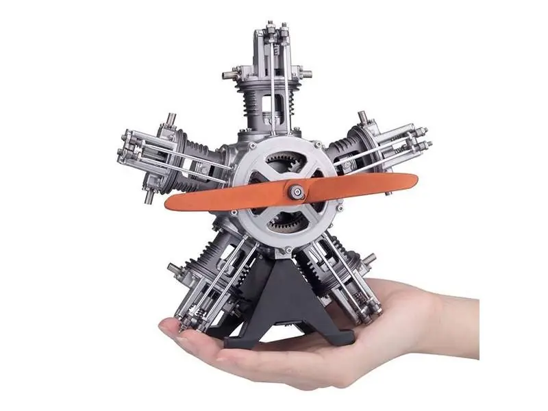 Thicon Models 21013 Stern-Flug-Motor 5-Zylinder Metall Bausatz | Nur heute