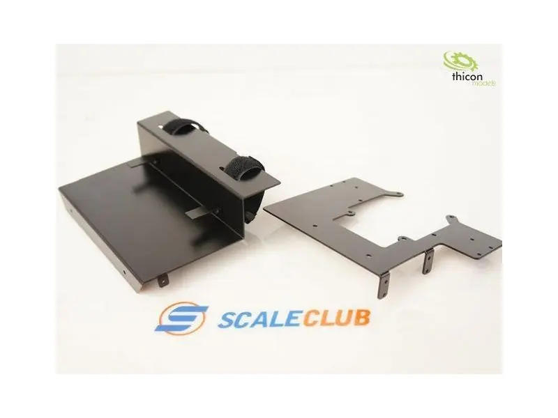 ScaleClub 50171 1 14 Bodenblech mit Servo- und Akkuhalter für Tamiya MAN | Top bewertet