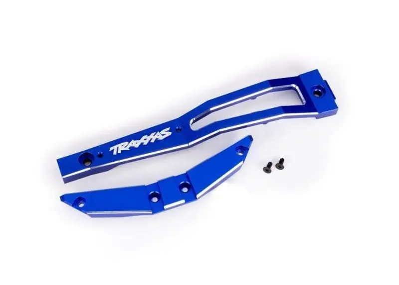 Schnäppchen | Traxxas 10221-BLUE Chassis Brace Alu blau Maxx / Maxx Slash