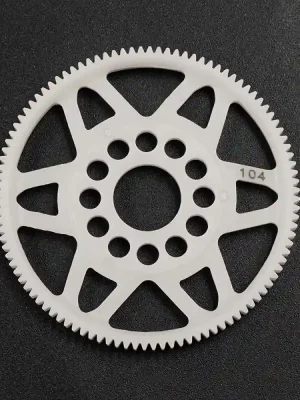 Yeah Racing YSG-64104 Competition Delrin Stirnrad, 64P 104T | Premium