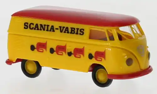 Sparangebot - VW T1b Kasten Scania, 1960, Scania Vabis, 1 87, Brekina