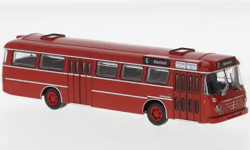 Büssing Senator 12 D, 1962, Stadtwerke Konstanz, 1 87, Brekina - Sonderpreis