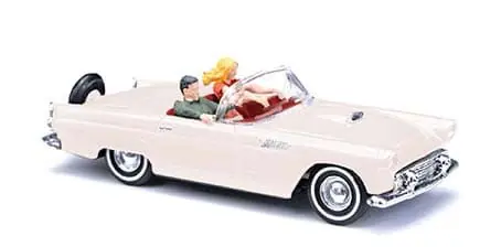 Nur solange der Vorrat reicht - Ford Thunderbird mit Figuren Bj. 1956 -1 87-