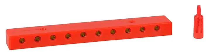 Brandneu - Verteilerplatte, rot