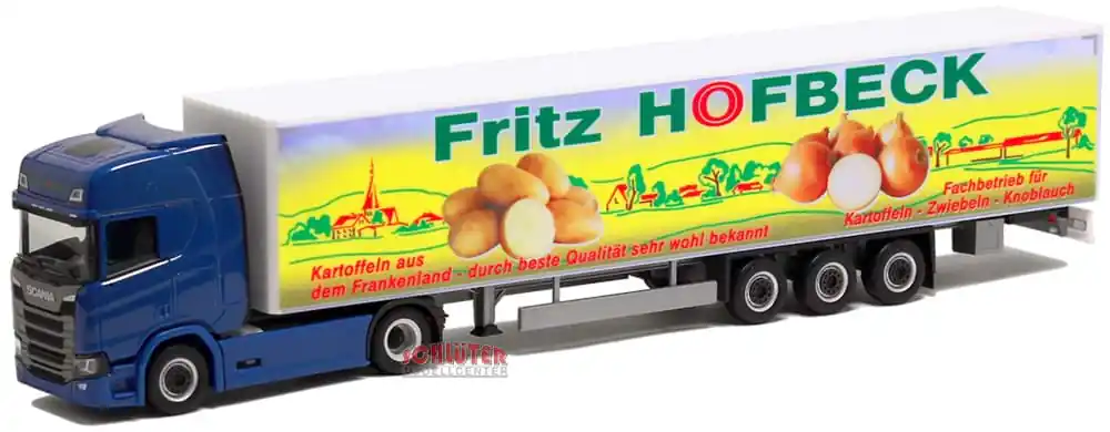 Hofbeck, Scania CR HD vvsp. Medi GardPlAufl. 15 m - Herpa Sommerfest 2023 - | Schnäppchen