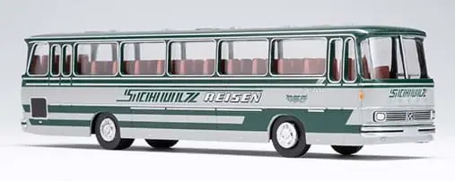 Setra S 150 Reisebus, SCHULZ REISEN, ALTE Türbeschriftung | Rabatt