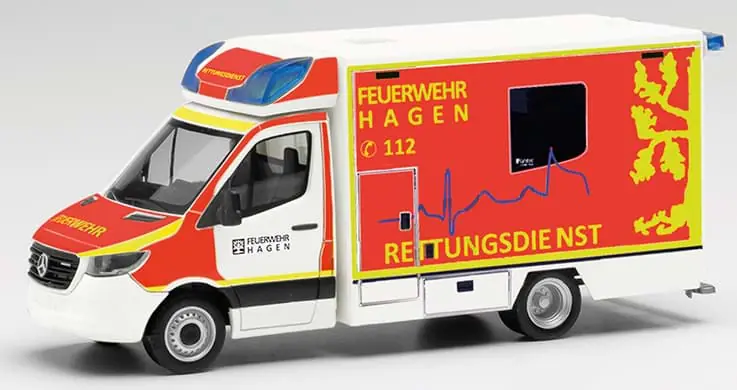 Top-Preis | Feuerwehr Hagen, MB Sprinter 2018 Fahrtec RTW
