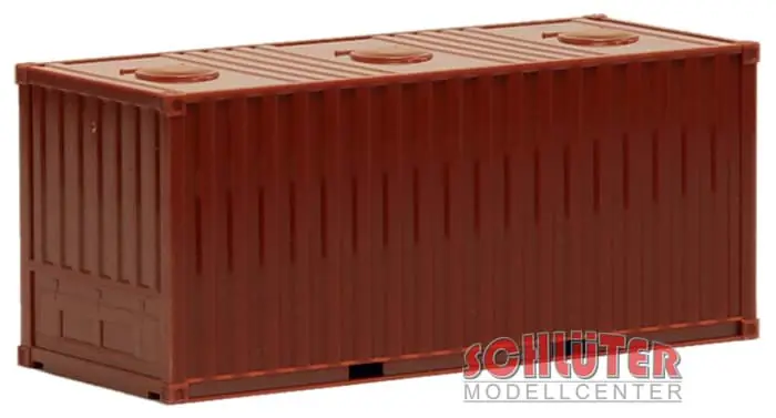 20ft. Bulkcontainer (braun) -Herpa- | Deal