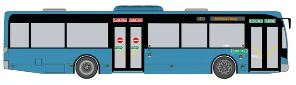 Online bestellen - Vorbestellung Van Hool GöVB Göttingen, Wg. 57, 1 Holtenser B ***Neuheiten 2022***