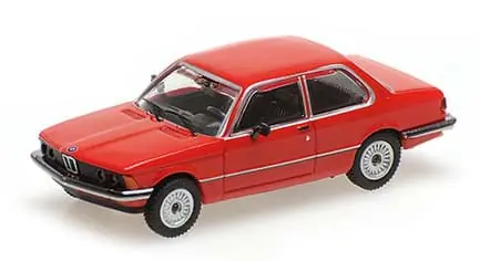 Neu - BMW 323I (E21) - 1975 -rot- -1 87-