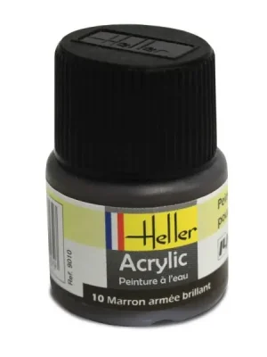 10 - Glänzendes Armeebraun - Heller - Top-Qualität