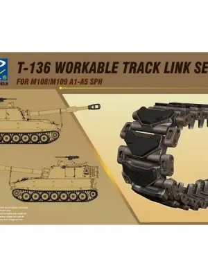 Funktionsfähige T-136-Ketten für das Maschinengewehr M108/M109A1-A5 - Riich Models | Nur noch wenige