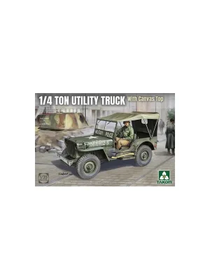 1/4 ton Utility Truck (Jeep) with canvas top Modellbausatz | Knallerpreis
