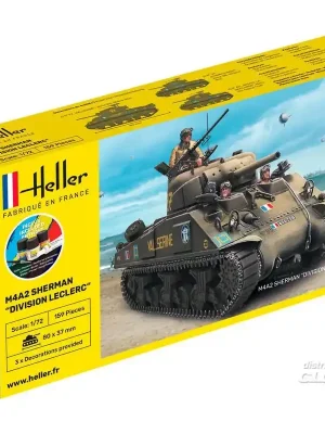 Starter kit m4a2 sherman division leclerc Modellbausatz | Zertifiziert