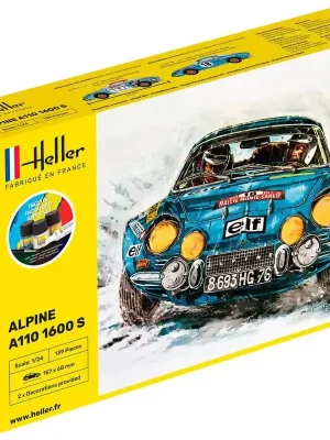 STARTER KIT Alpine A110 1600 S 1/24 Auto-Modellbausatz - Schneller Versand