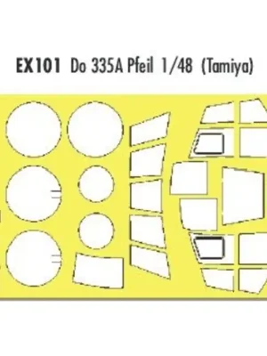 Dornier Do 335A Pfeil (designed to be used with Tamiya kits) (made from yellow Japanese produced Kabuki tape) | Deal