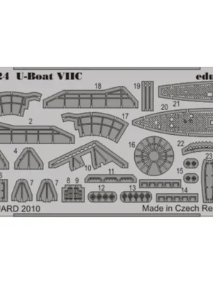 1 350 U-Boot VIIC (für Revell-Modelle) Zubehör | Schnelle Lieferung