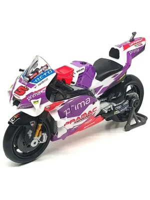 Neu - Ducati desmosedici gp22 "team pramac" 5 johann zarco moto racing gp22 2022 Modellbau