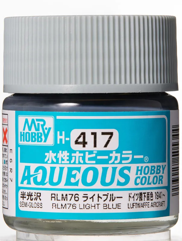 Nur für kurze Zeit - Mr. Aqueous Hobby Color - RLM76 Light Blue - H417 - RLM76 Hellblau