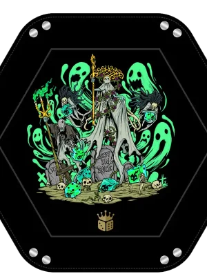 Auf Lager - Baron of Dice - Premium Dice Trays - Ghosts