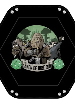 Versandbereit - Baron of Dice - Premium Dice Trays - Space Squatch