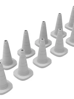 Green Stuff World - Traffic Cones 1 35 | Letzte Stücke